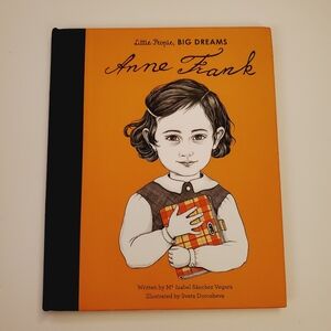 Little People Big Dreams Anne Frank Childrens Hardcover Book